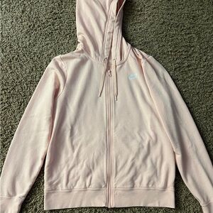 New Women’s Nike Light Pink Zip Up Jacket Size Medium